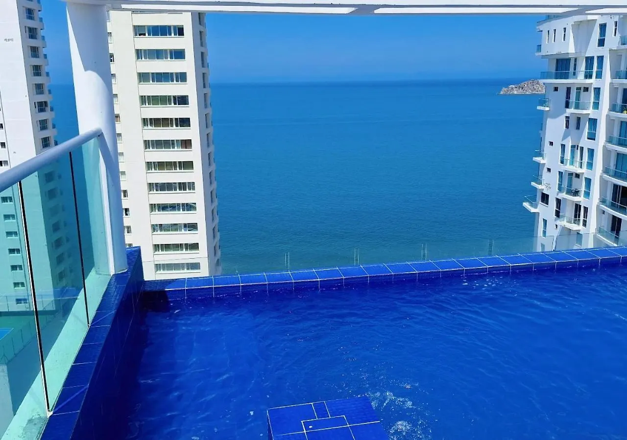 Apartamento 15 Vista Al Mar, Playa Rodadero, Santa Marta